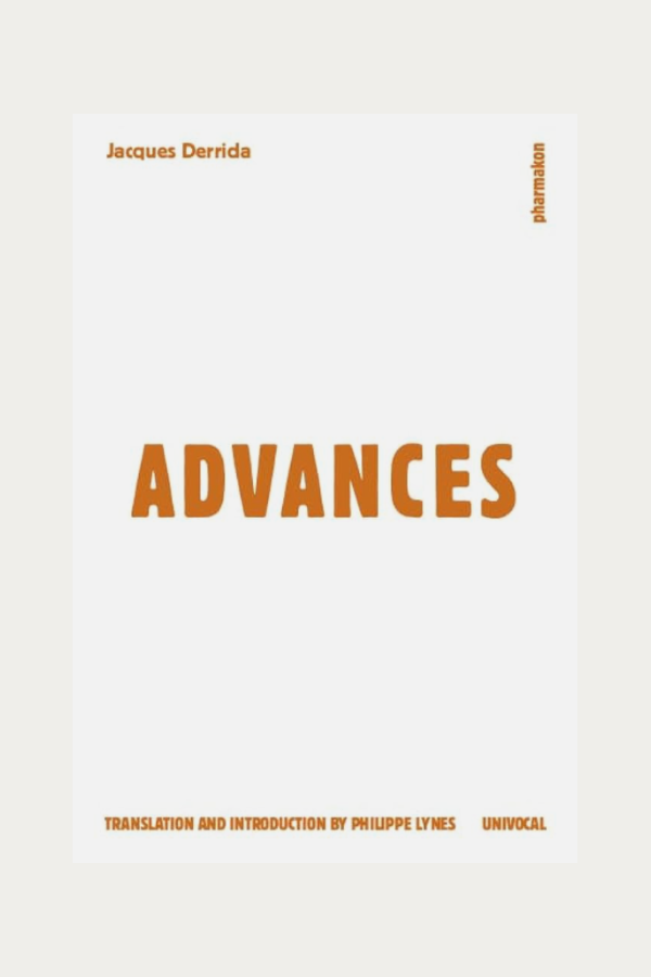 Advances by Jacques Derrida